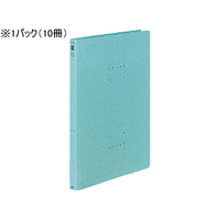 コクヨ フラットファイル〈NEOS〉A4タテ ターコイズブルー 10冊 F049532-ﾌ-NE10B