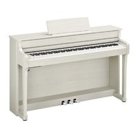 ヤマハ 電子ピアノ【高低自在椅子＆ヘッドホン付き】 clavinova クラビノーバ ホワイトバーチ調 CLP-835WB