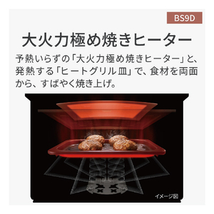 パナソニック スチームオーブンレンジ ビストロ ブラック NE-BS9D-K-イメージ6