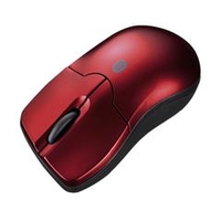 サンワサプライ Bluetooth3．0 ブルーLEDマウス レッド MA-BTBL27R