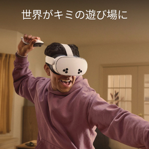 META Quest 3S 128GB / 複合現実の世界に飛び込もう / コントローラー付きのオールインワンVR・MRヘッドセット / 高解像度 / SK-1000204-01-イメージ2