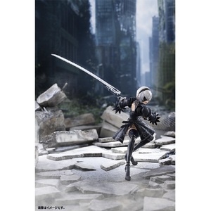 マックスファクトリー figma 2B(ヨルハ二号B型)「NieR：Automata Ver1．1a」 FIGMA2Bﾖﾙﾊ2ｺﾞｳBｶﾞﾀ-イメージ3